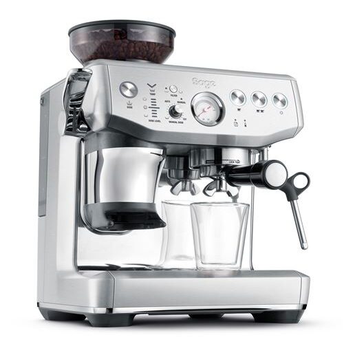 Cafetera Espresso Sage SES876BSS4EEU1 Barista Impress Acero Inoxidable Cepillado