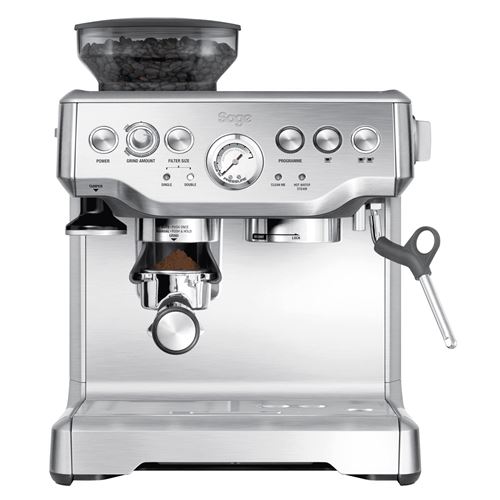 Cafetera Espresso Sage Barista Express Plata