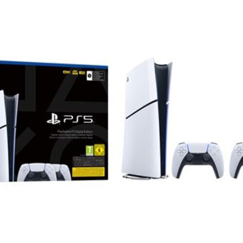 Consola PS5 Slim Digital 1TB Chassis D + 2 Dualsense