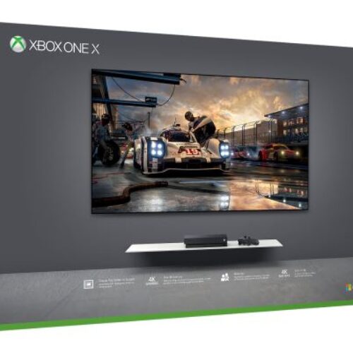 Paquete de consola Microsoft Xbox One X de 1 TB, color negro