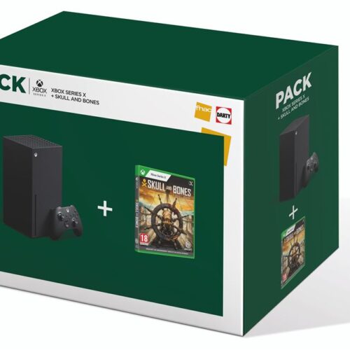 Pack Fnac Consola Xbox Series X Negra + Skull and Bones