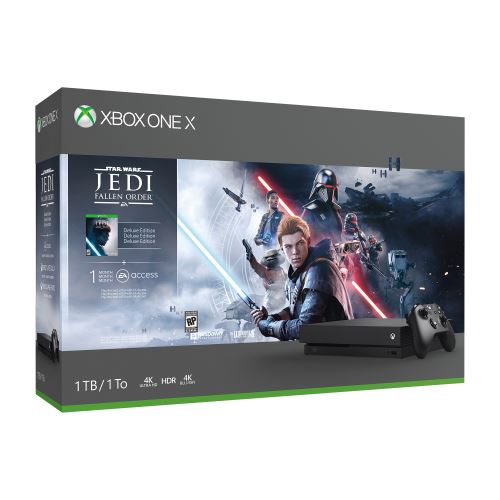 Paquete Xbox One X de 1 TB + Star Wars Jedi: Fallen Order